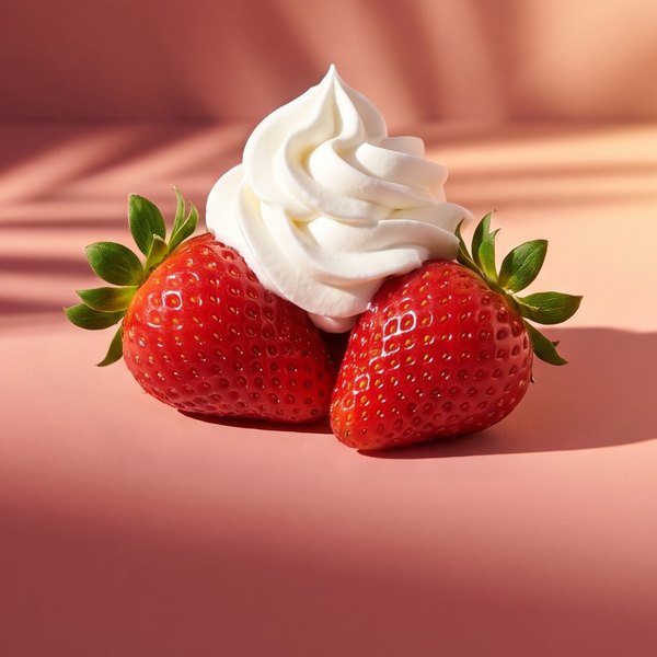Fresas con crema
