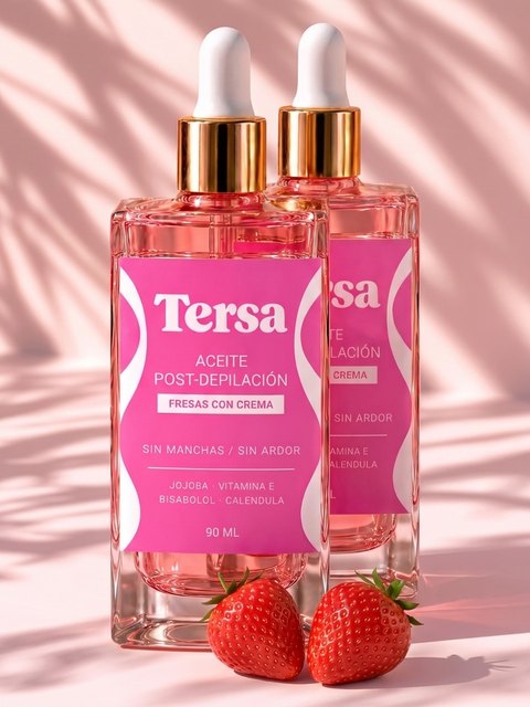 2 frascos de aceite Tersa